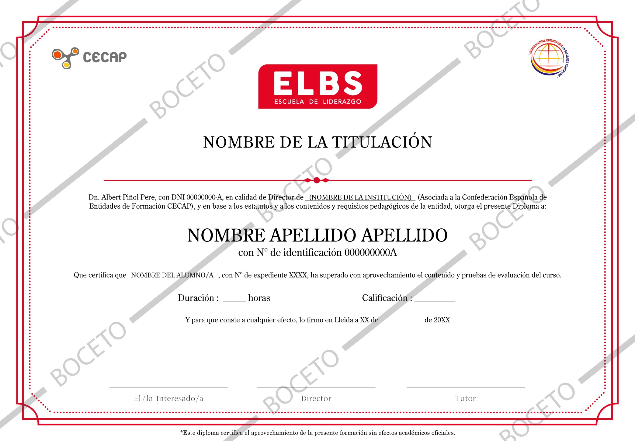 ELBS Diploma ELBS